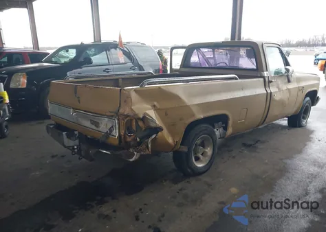 1985 Chevrolet C10 из США, поврежденный, VIN 1GCDC14H9FS108175